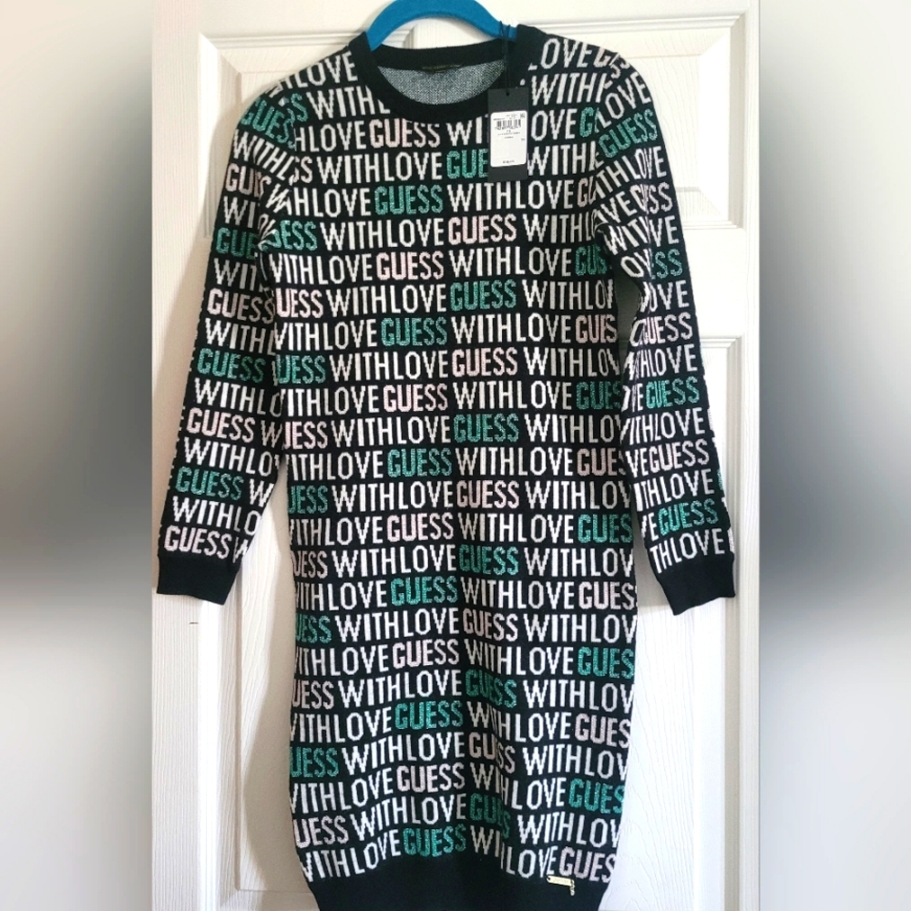Young Girls Guess Sweater Dress